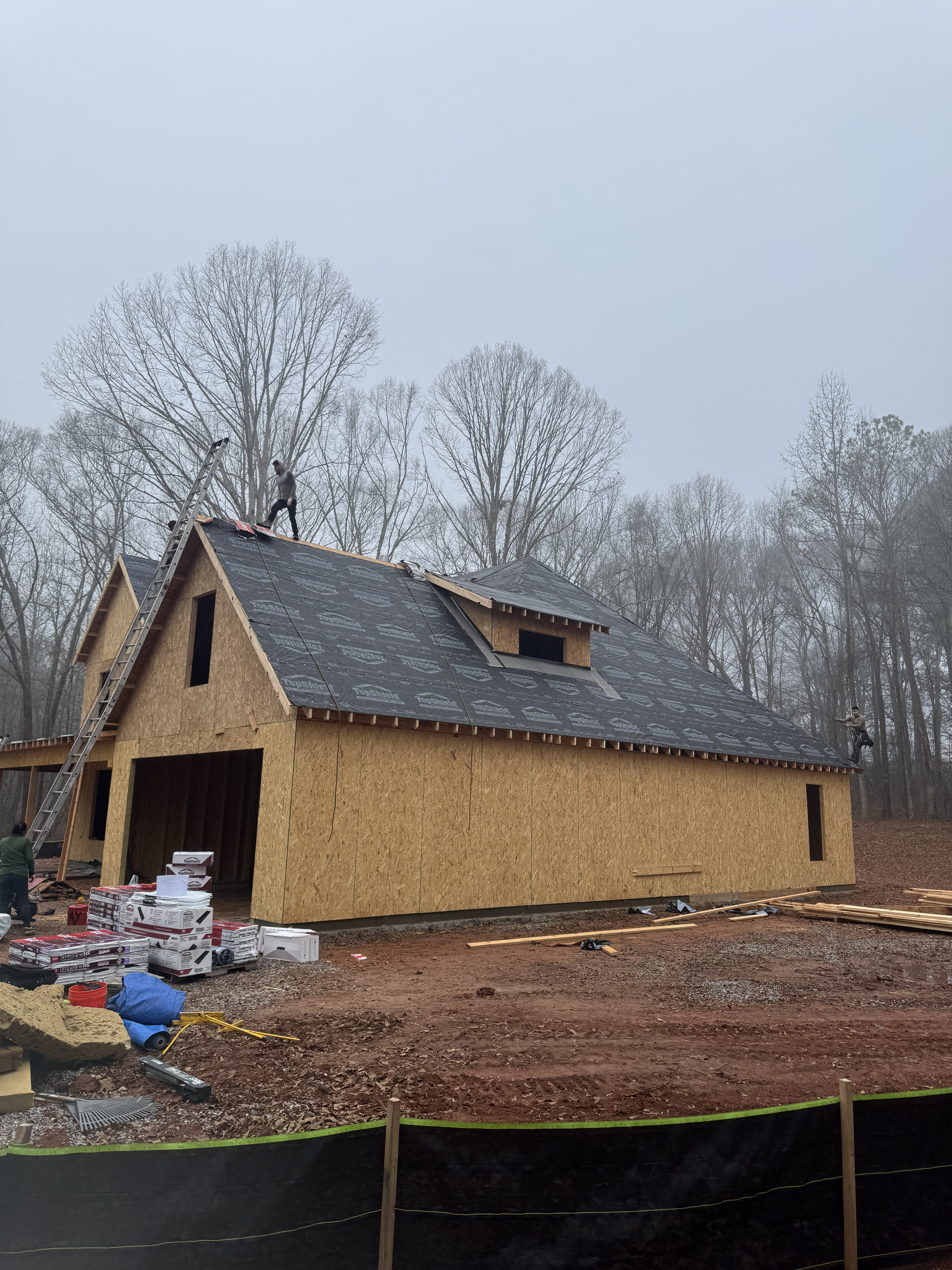 Social Circle new build roof